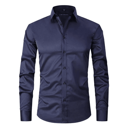 Classic Fit Dress Shirt - Long Sleeve Button Down