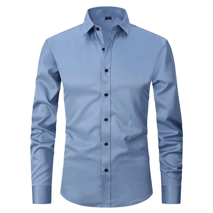 Classic Fit Dress Shirt - Long Sleeve Button Down