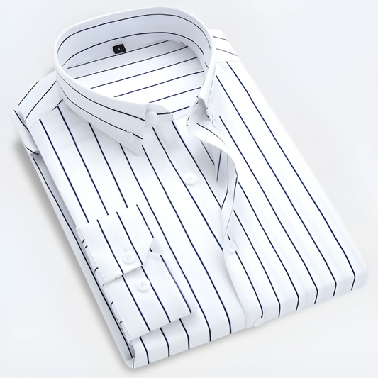 Classic Mens Formal Button Down Shirt - OutfitLondon