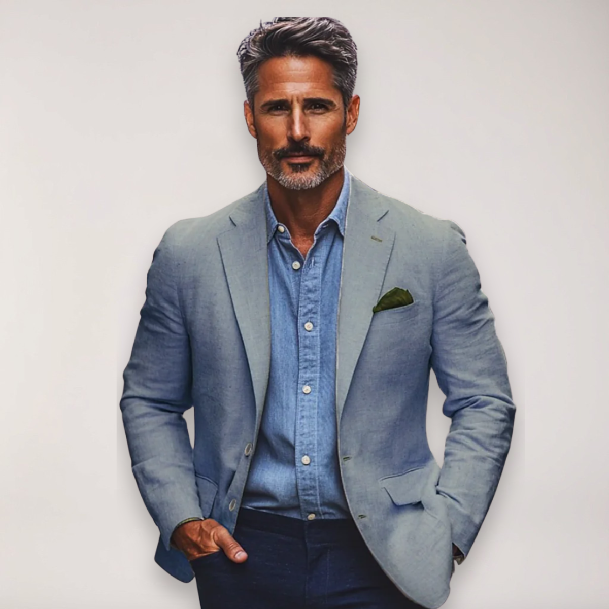 Classic Fit Men's Blazer Jacket
