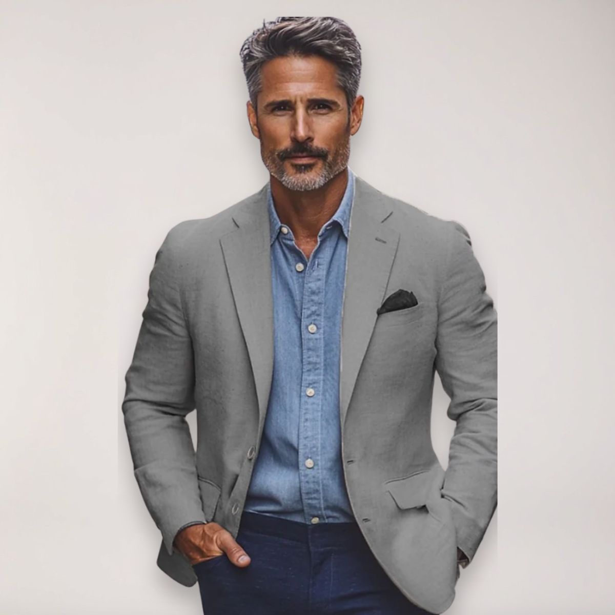 Classic Fit Men's Blazer Jacket