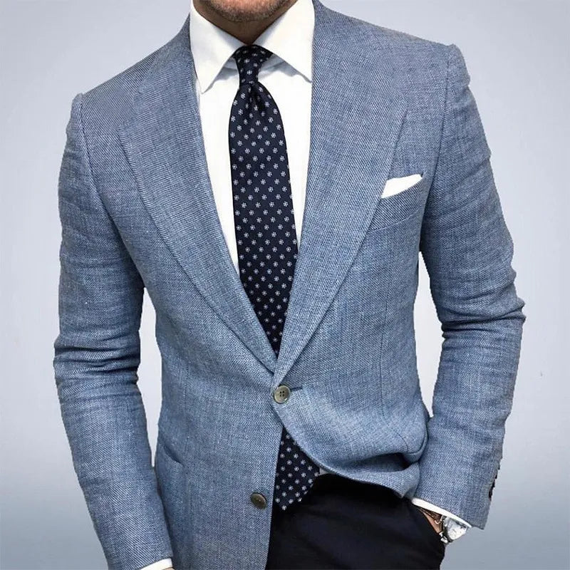 Slim Fit Men's Blazer Coat