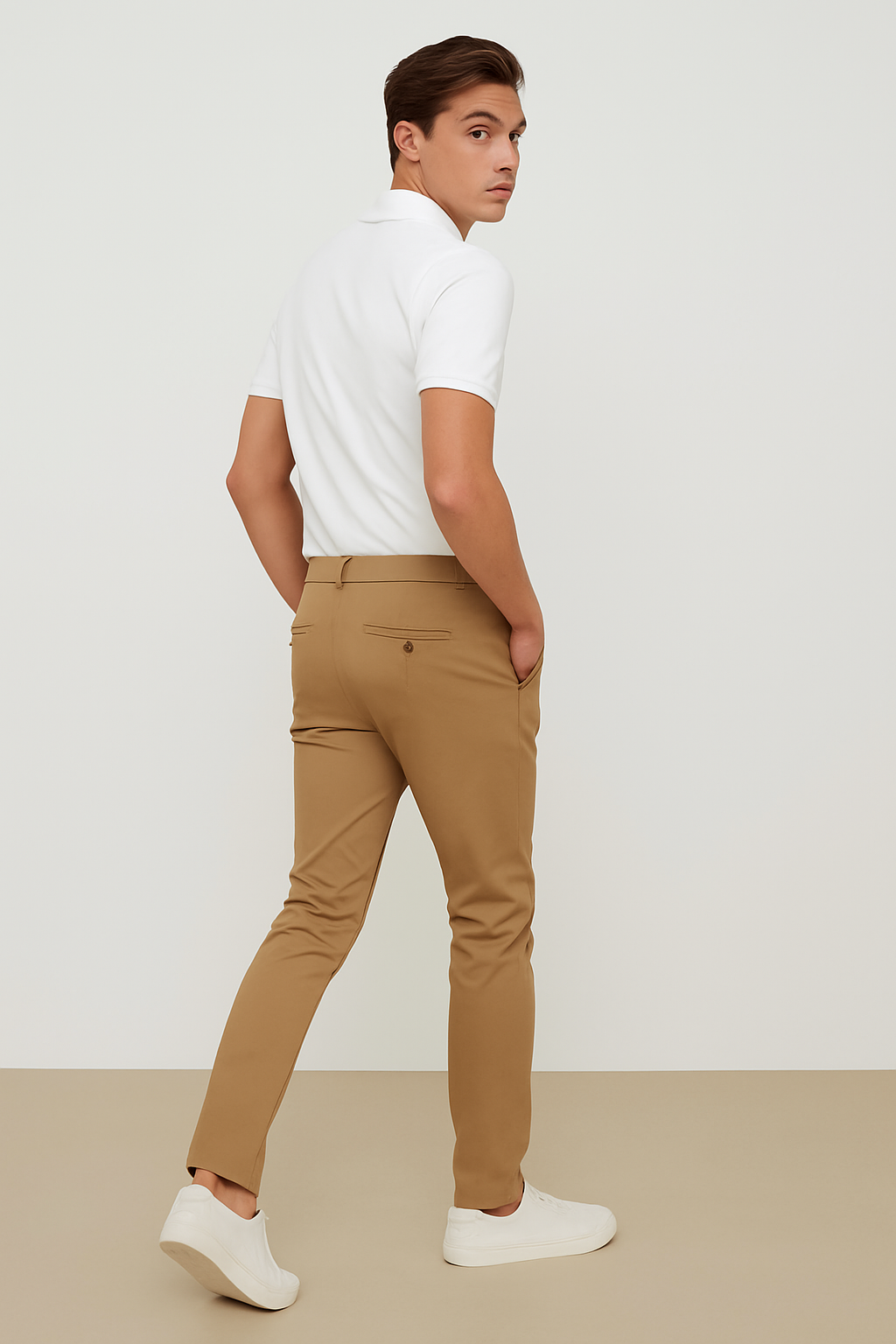 Slim Fit Formal Work Trousers