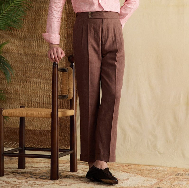 Men's Slim Fit Formal Dress Pants - OutfitLondon