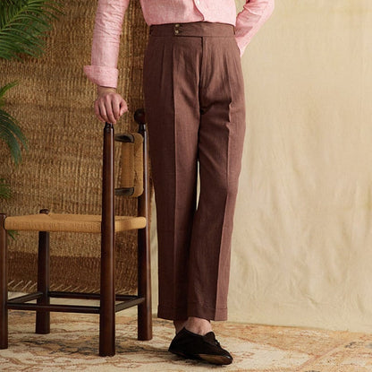 Men's Slim Fit Formal Dress Pants - OutfitLondon