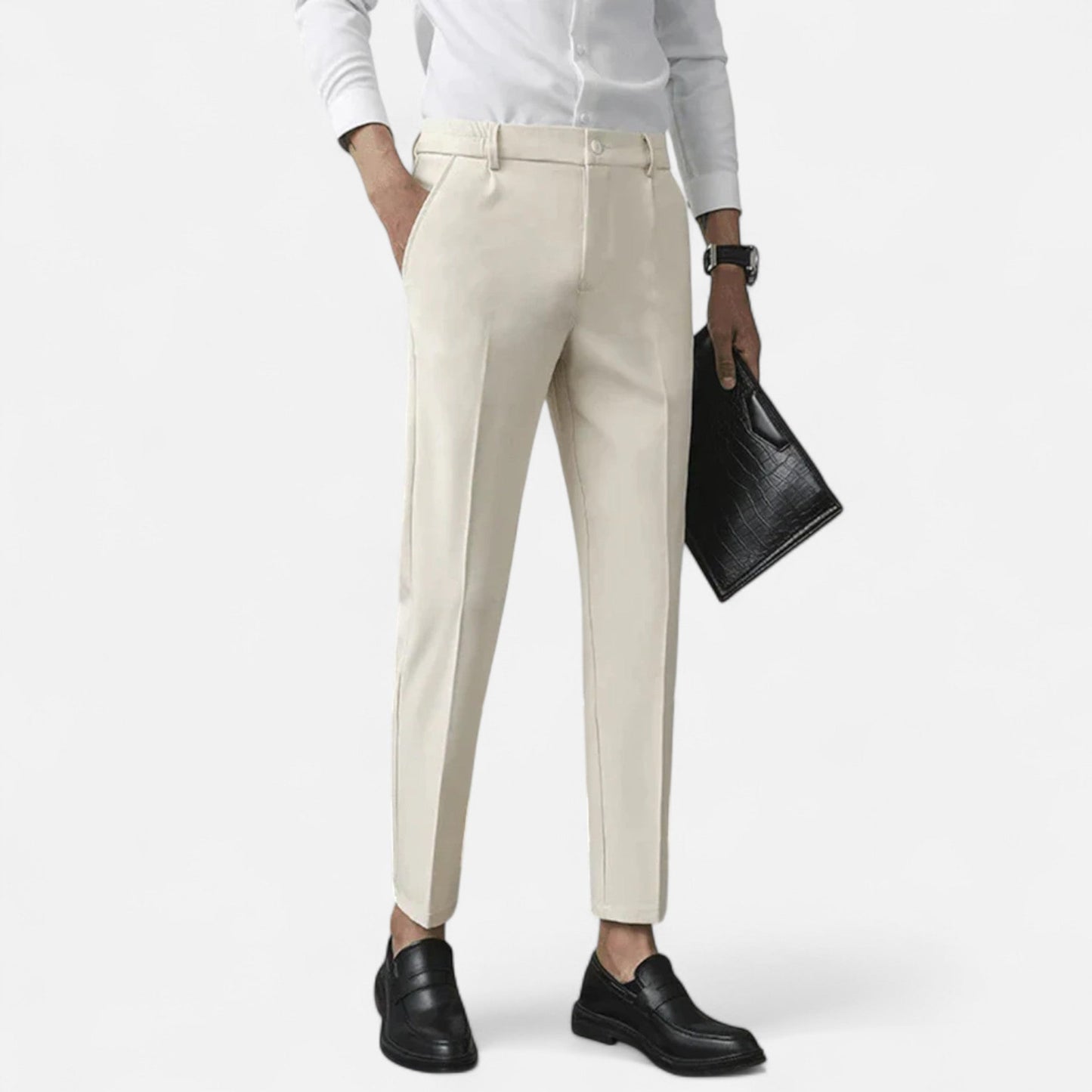 Men's Slim Fit Stretch Trousers