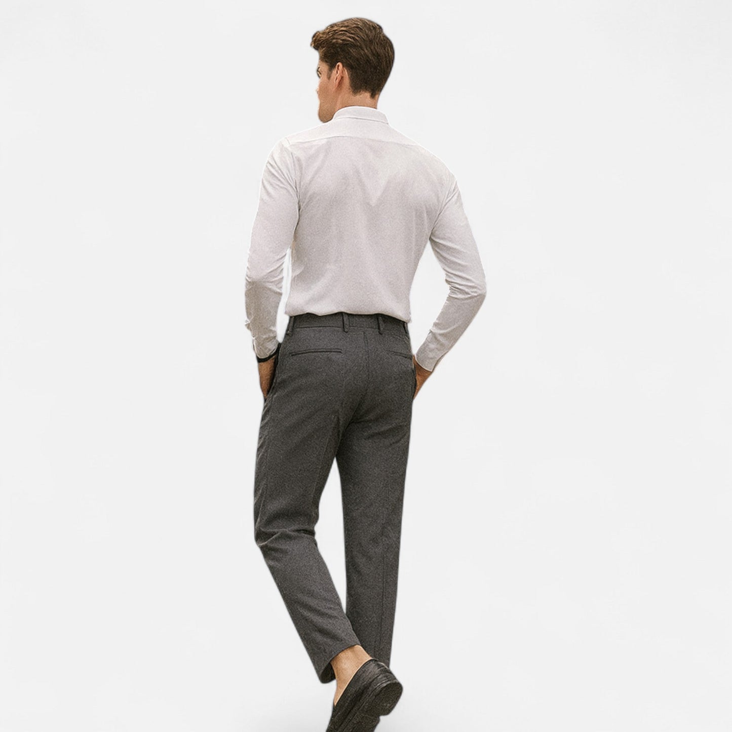 Men's Slim Fit Stretch Trousers