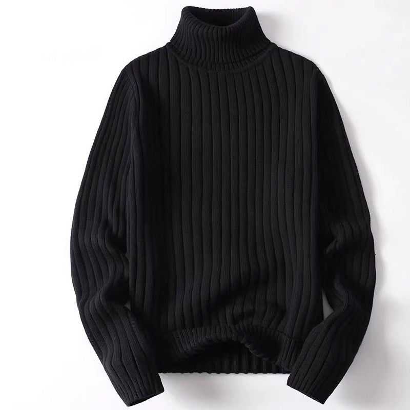 Cozy Ribbed Crew Neck Sweatshirt Pullover