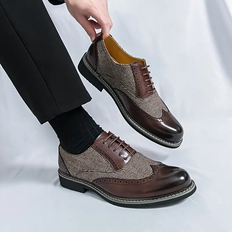 Men's Leather Smart Lace-Up Shoes