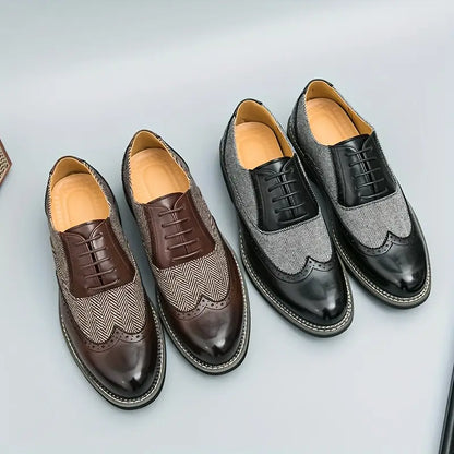 Men's Leather Smart Lace-Up Shoes