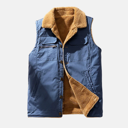 Warm Insulated Mens Gilet with Pockets - OutfitLondon