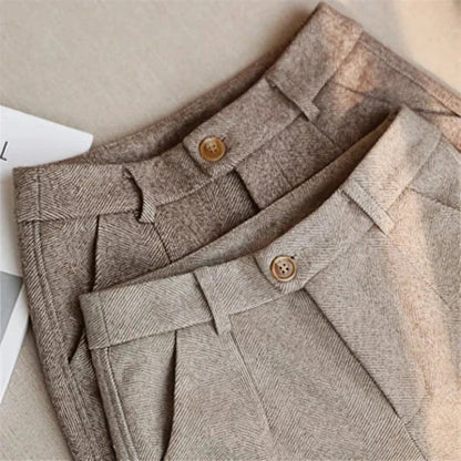 Classic Formal High Waist Dress Pants