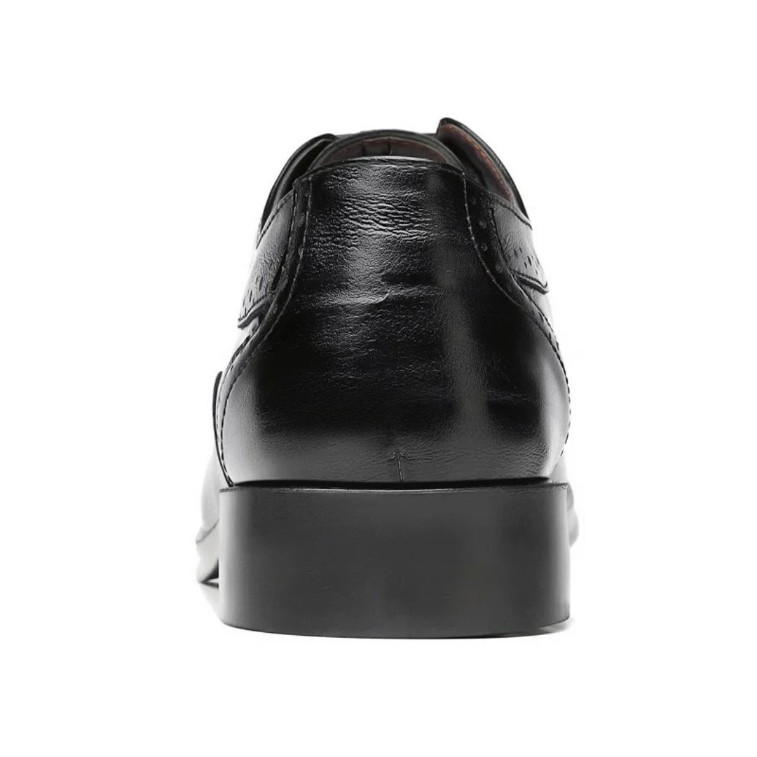 Classic Men's Leather Oxford Dress Shoes