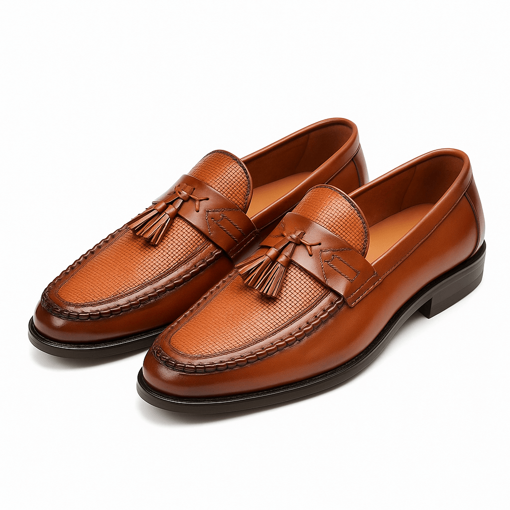 Stylish Leather Slip-On Loafers
