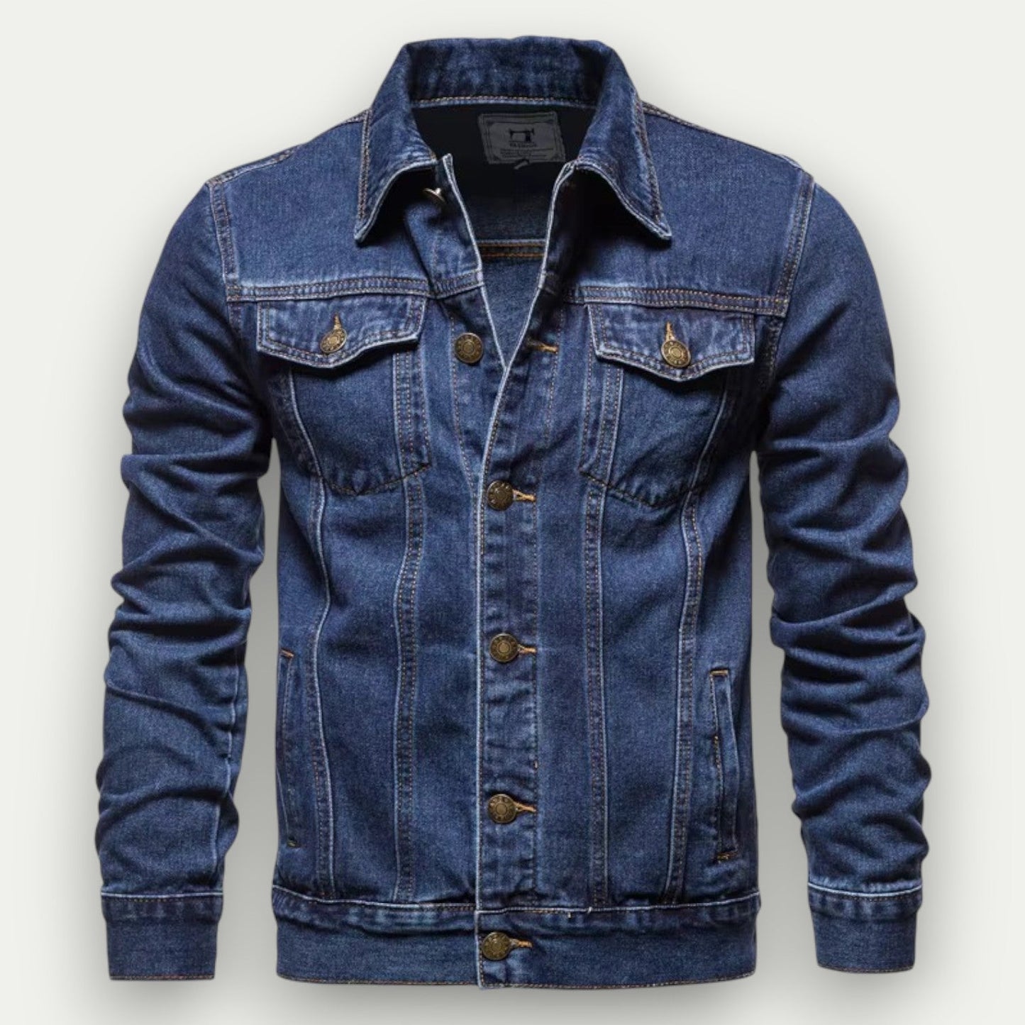 Timeless Black Jeans Jacket