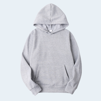 Cozy Men's Fleece Hoodie with Soft Pocket