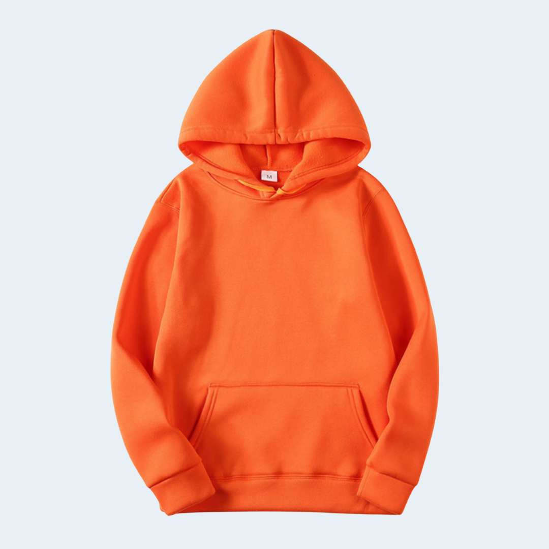 Cozy Men's Fleece Hoodie with Soft Pocket