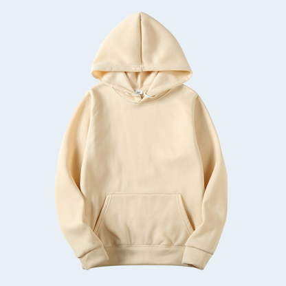 Cozy Men's Fleece Hoodie with Soft Pocket