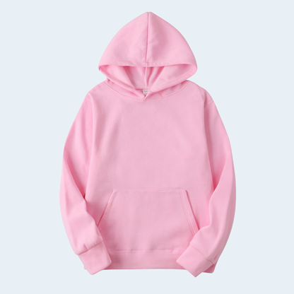 Cozy Men's Fleece Hoodie with Soft Pocket