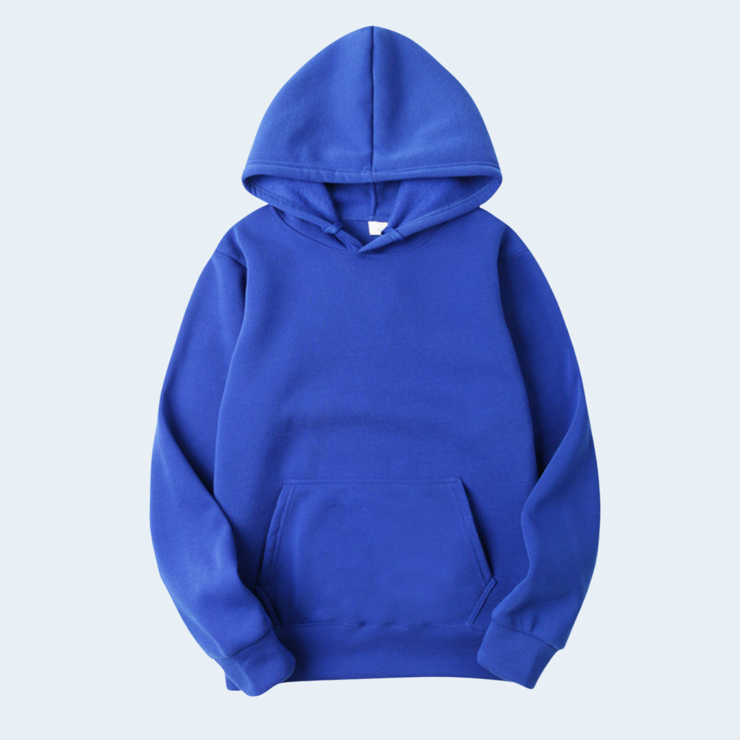 Cozy Men's Fleece Hoodie with Soft Pocket