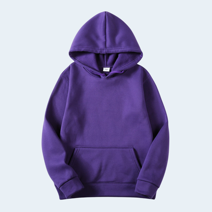 Cozy Men's Fleece Hoodie with Soft Pocket