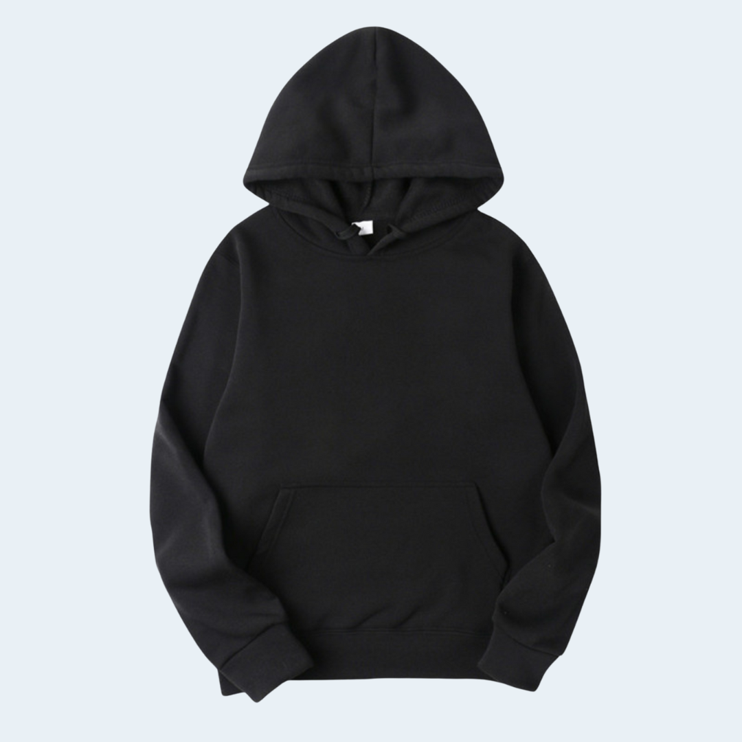 Cozy Men's Fleece Hoodie with Soft Pocket