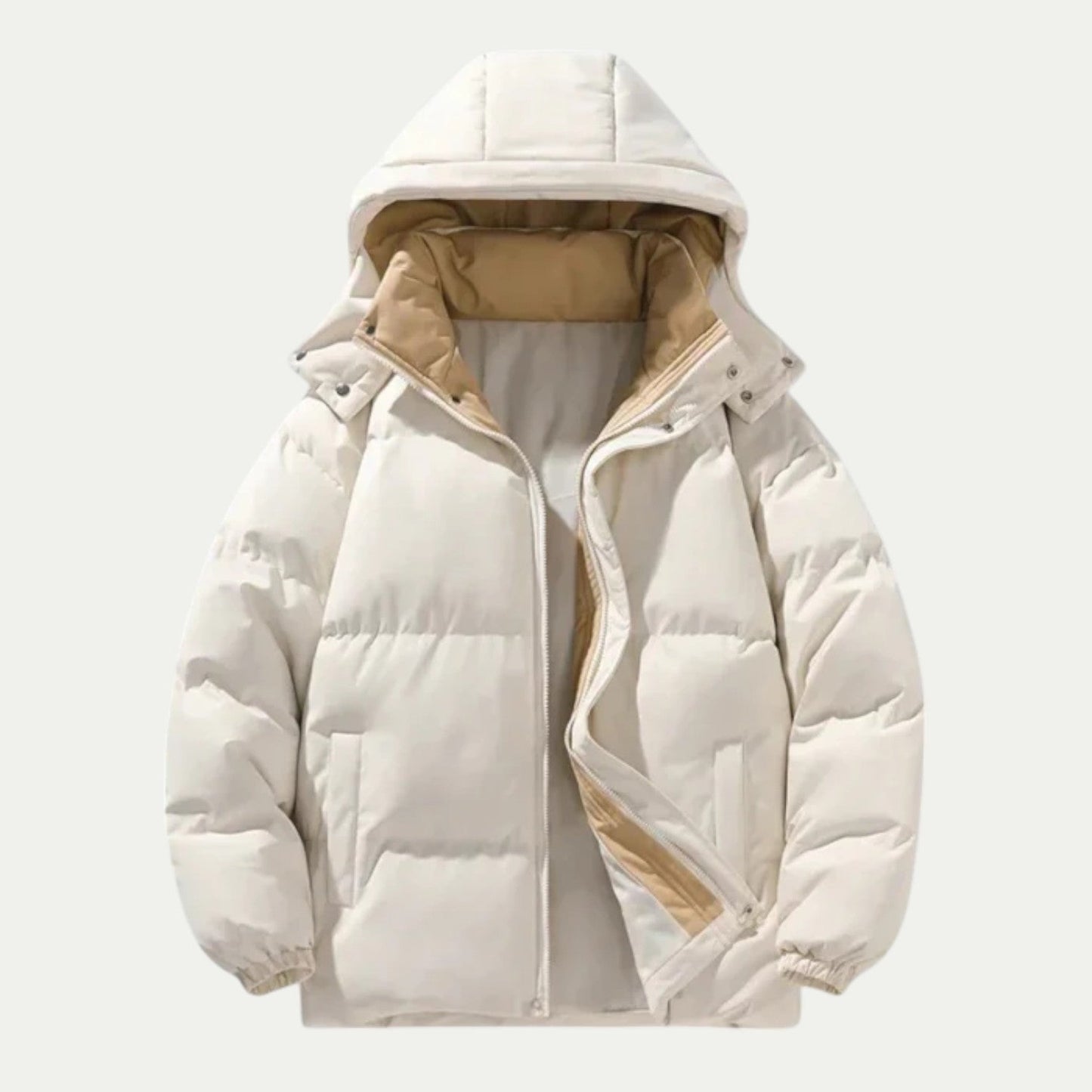 Warm Waterproof Padded Coat for Men - OutfitLondon