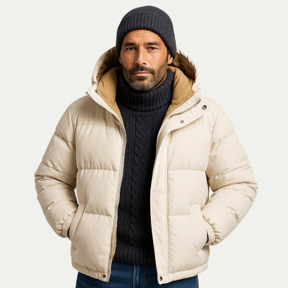 Warm Waterproof Padded Coat for Men