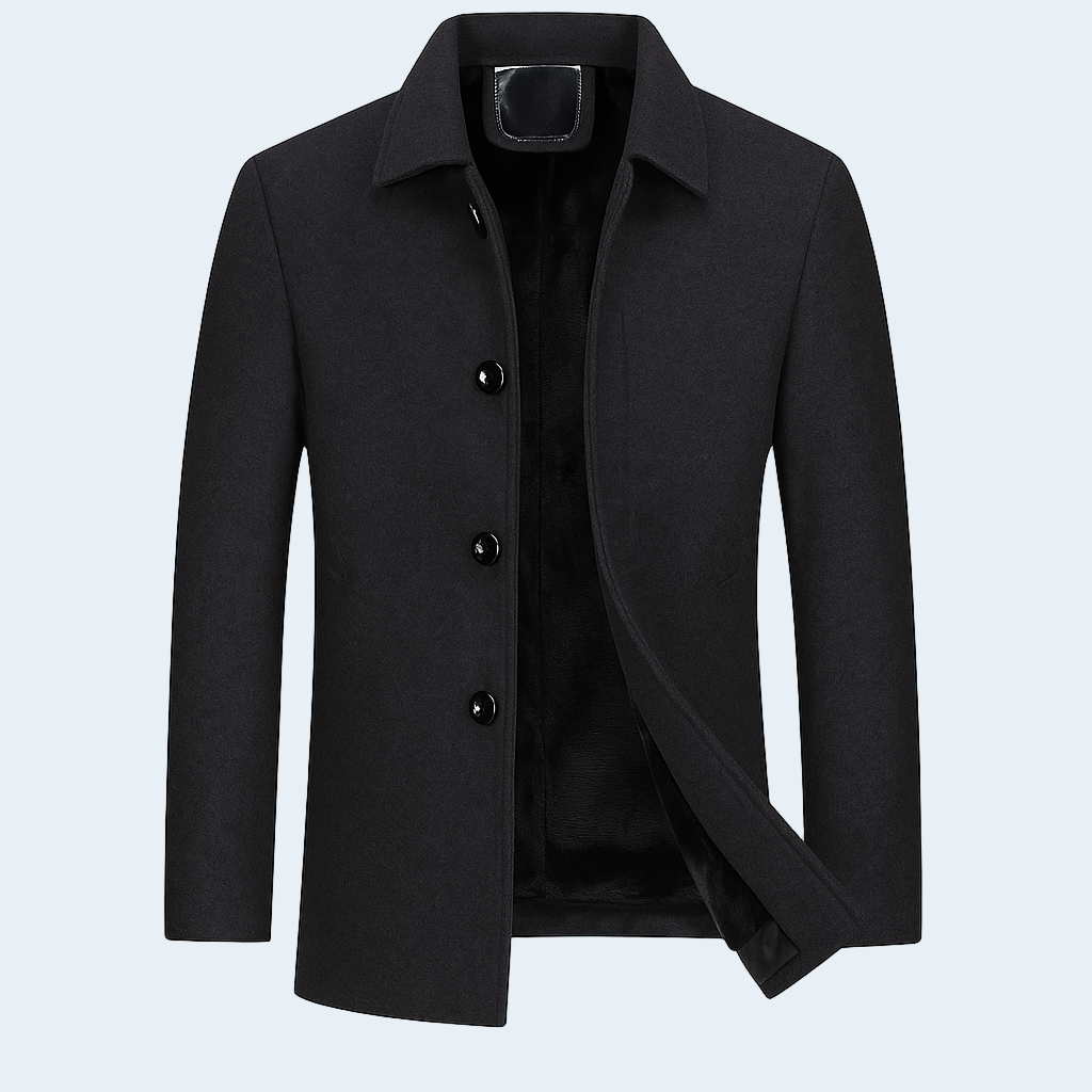 Warm Winter Mens Short Coat