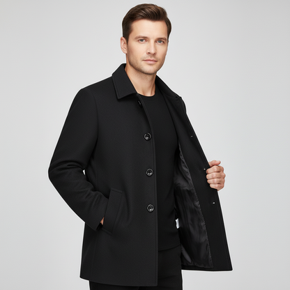 Warm Winter Mens Short Coat