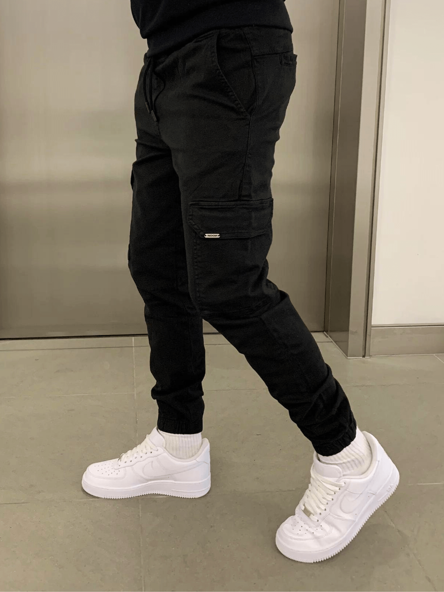 Men's Slim Fit Jogger Pants with Adjustable Waistband