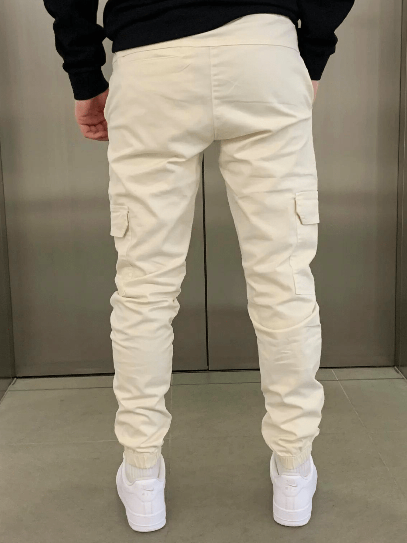 Men's Slim Fit Jogger Pants with Adjustable Waistband