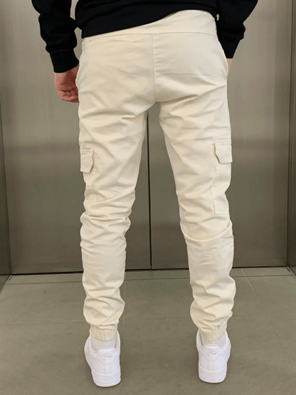 Men's Slim Fit Jogger Pants with Adjustable Waistband