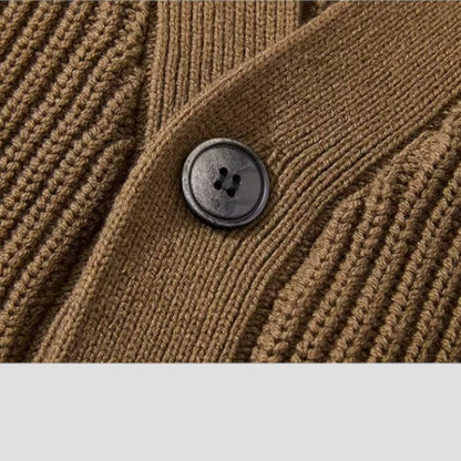 Warm Mens Wool Sweater Cardigan