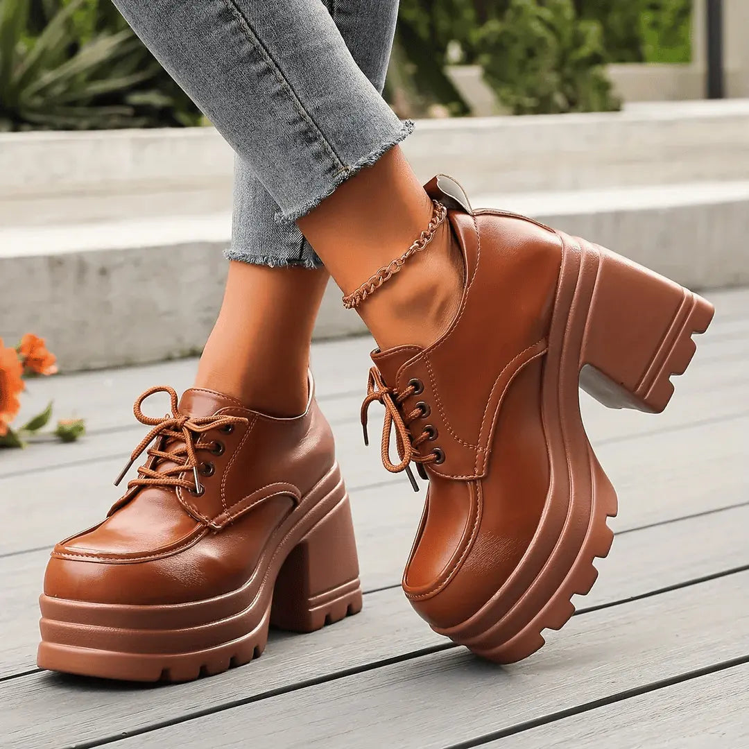 Ladies Tall Heel Boots - OutfitLondon