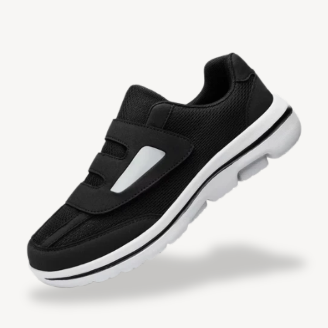 Comfortable Wide Fit Walking Sneakers - OutfitLondon