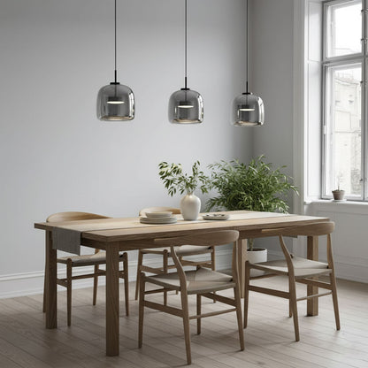 Stylish Glass Shade LED Hanging Light Fixture