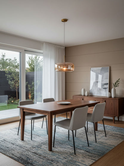 Stylish Glass Shade LED Hanging Light Fixture