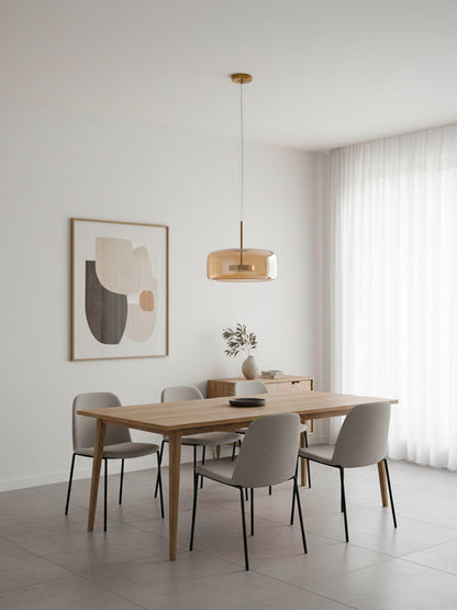 Stylish Glass Shade LED Hanging Light Fixture