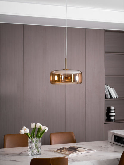 Stylish Glass Shade LED Hanging Light Fixture