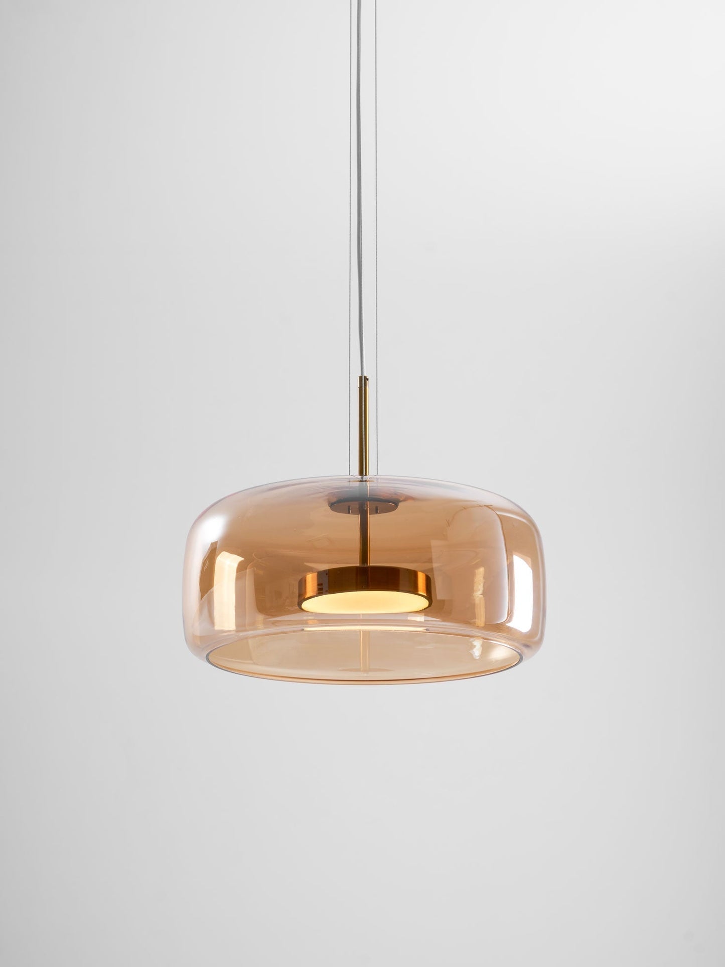 Stylish Glass Shade LED Hanging Light Fixture