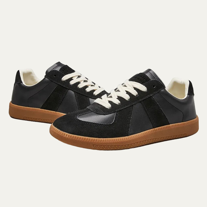Men's Genuine Leather Casual Sneakers