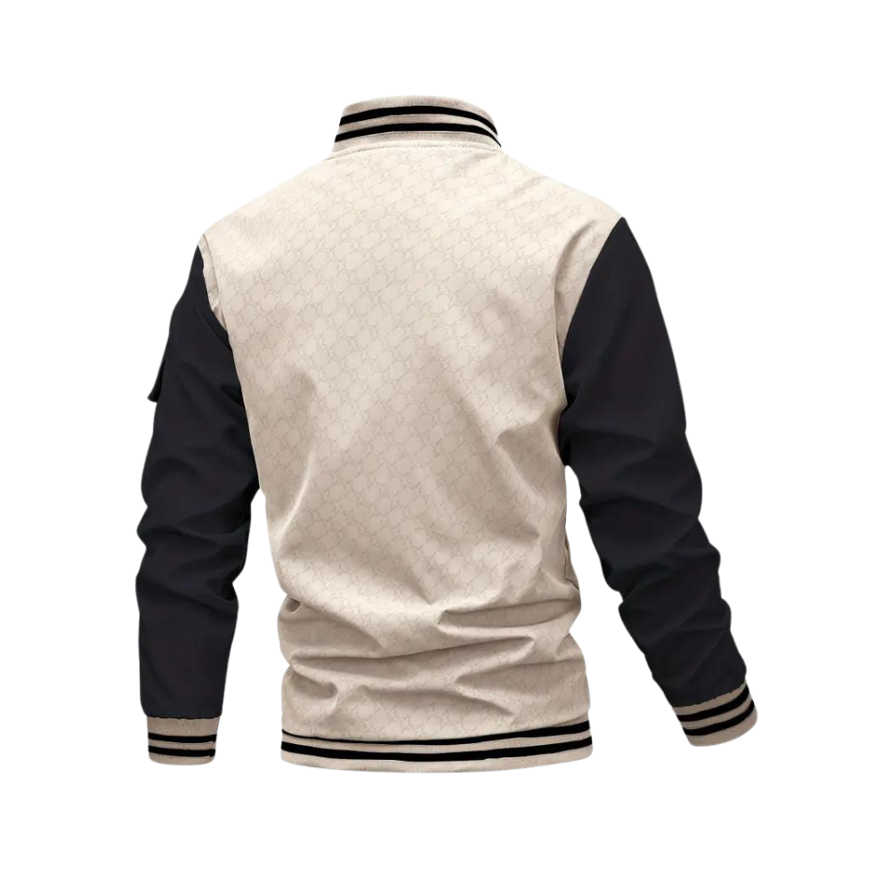 Milo | Men's Classic Dual Color Fall Bomber Jacket