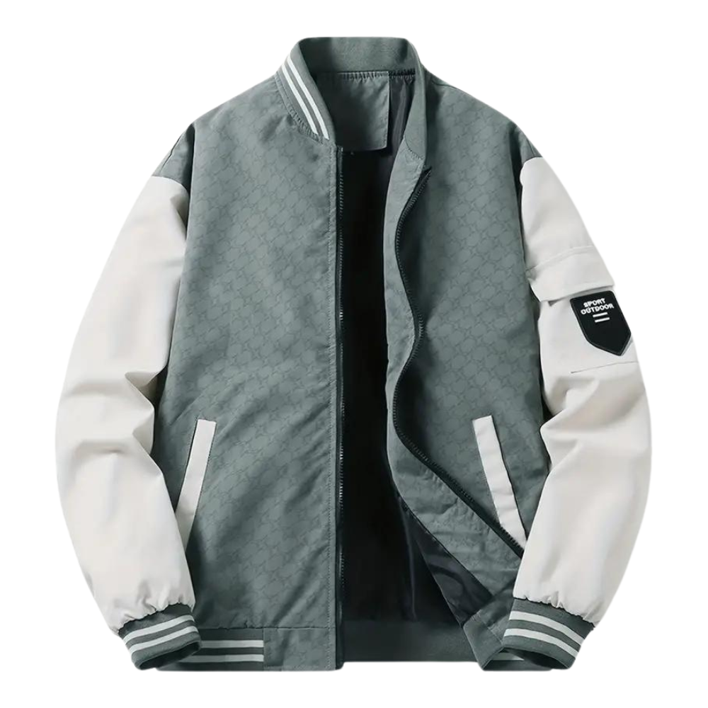 Milo | Men's Classic Dual Color Fall Bomber Jacket