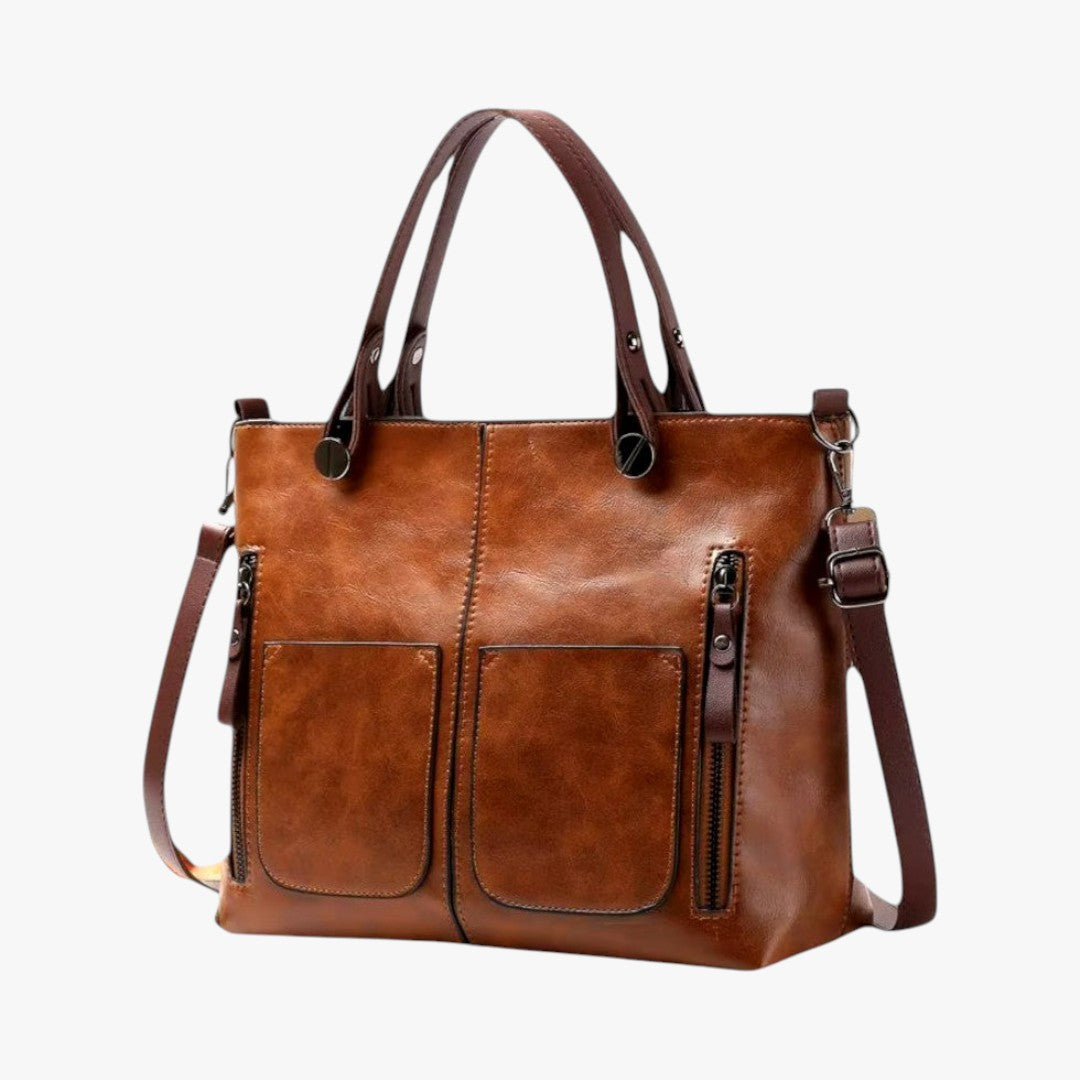 Classic Multi Pocket Tote Bag for Women