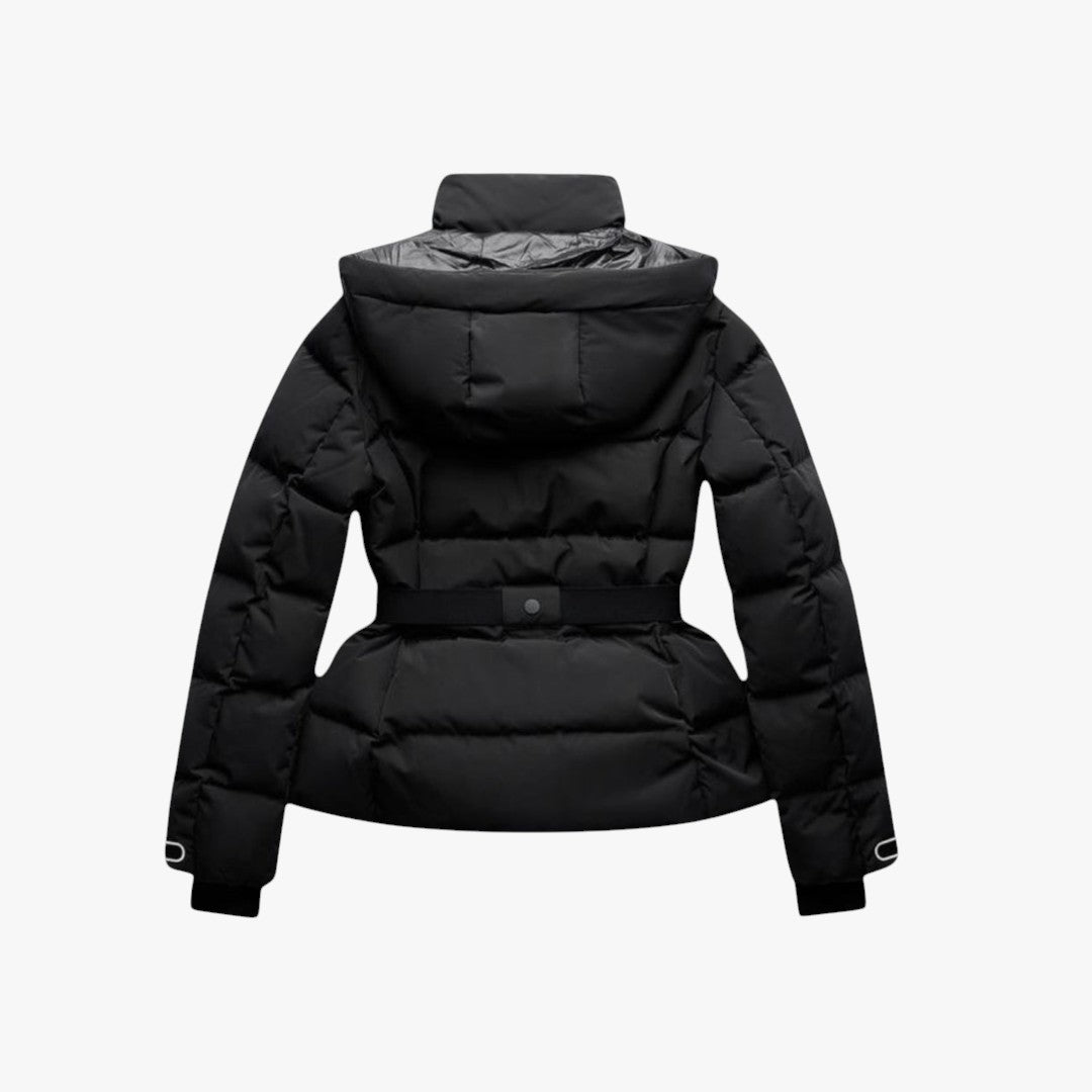 Waterproof Parka Jacket for Ladies with Belt