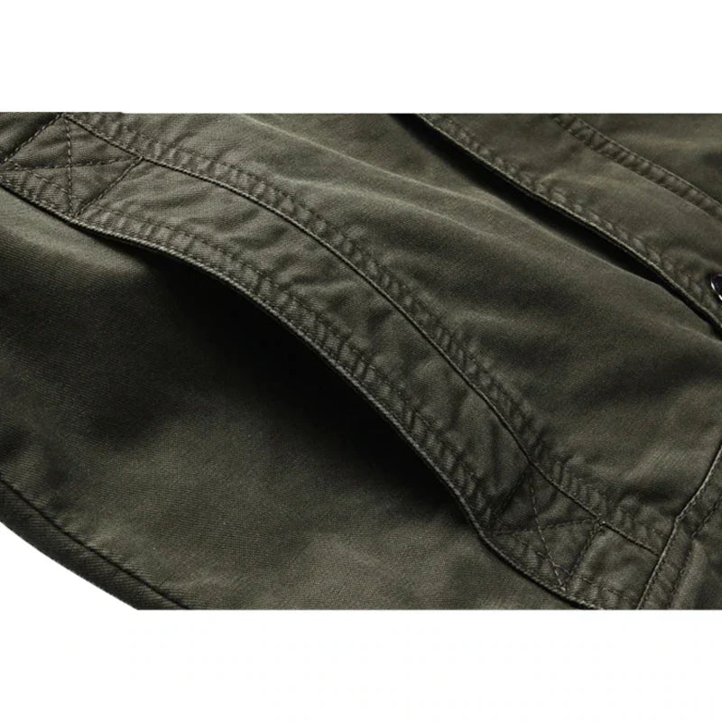 Classic Aviator Leather Jacket for Men