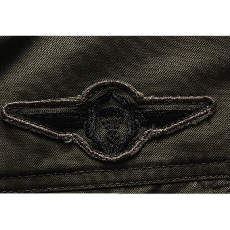 Classic Aviator Leather Jacket for Men