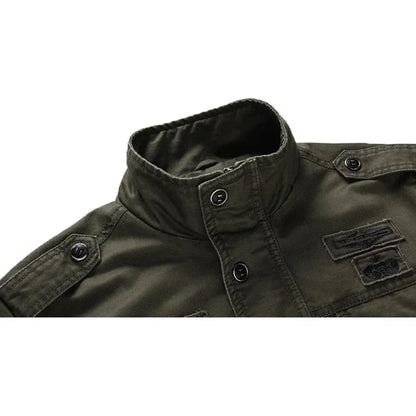 Classic Aviator Leather Jacket for Men