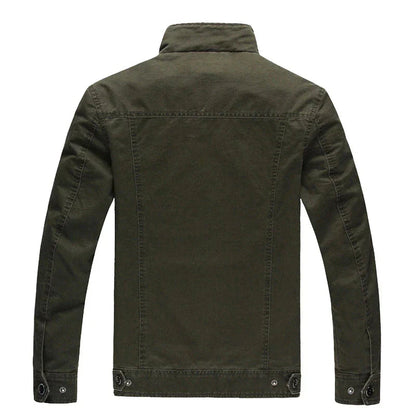Classic Aviator Leather Jacket for Men